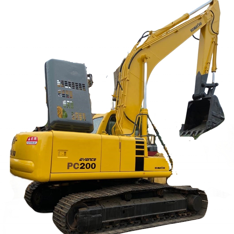 Used Komatsu PC200-6 Excavator with Advanced Hydraulic System 19400 KG Machine Weight