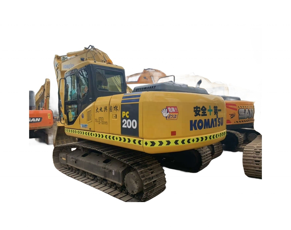 Komatsu PC200-7 Excavator with Original Japanese Engine and Advanced Hydraulic System