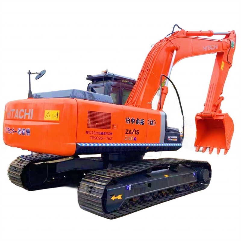 Well-Maintained 24 Ton Hitachi ZX240-3 Excavator Second-Hand Crawler Machine in Japan