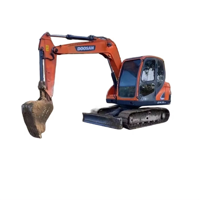 Doosan DX75 Used Excavator with Original Paint and High Operating Efficiency in Japan