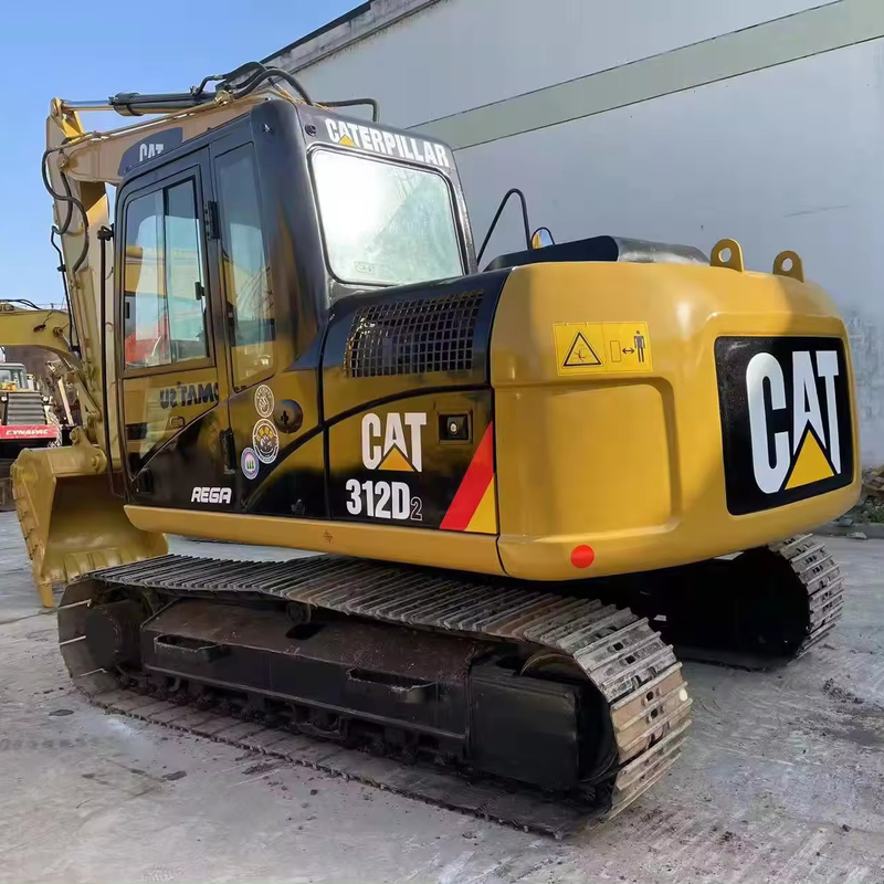Japan Used CAT 312D2 Crawler Excavator with 1.1m3 Bucket Capacity and Original Engine