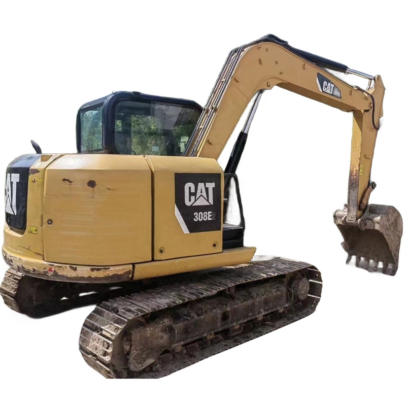Year 2022 Used Cat308E2 Crawler Excavator 8 Ton Operating Weight for Construction