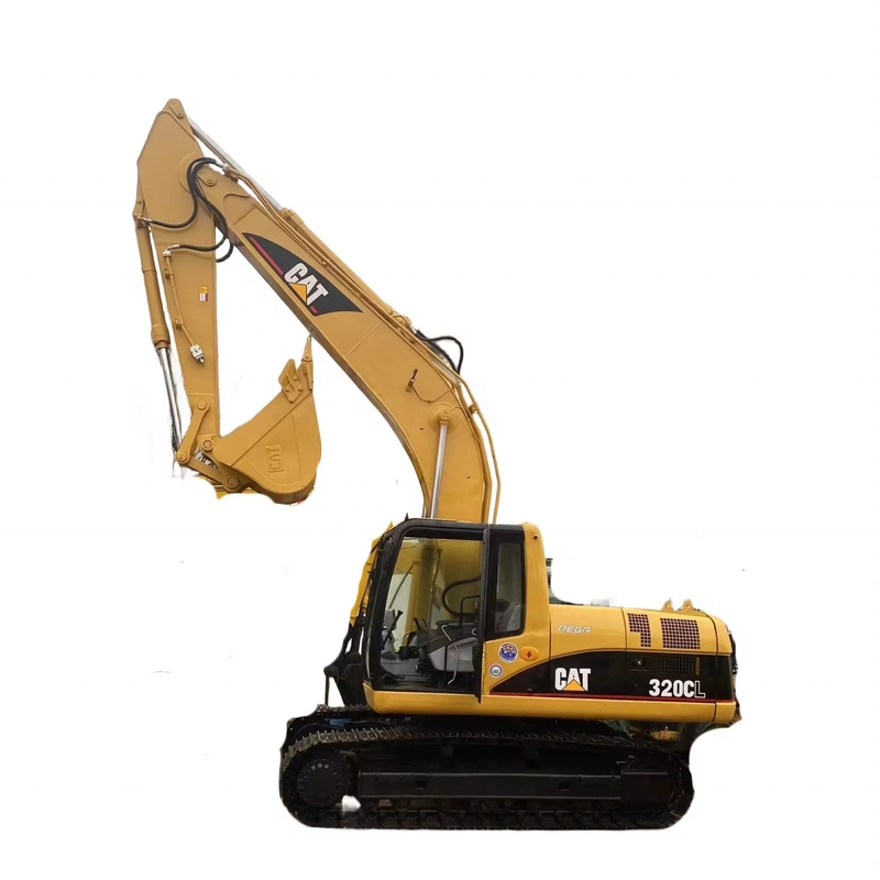 CAT320C Used Japan EPA Engine Original Paint Hydraulic Excavator 96KW CATERPILLAR 320C