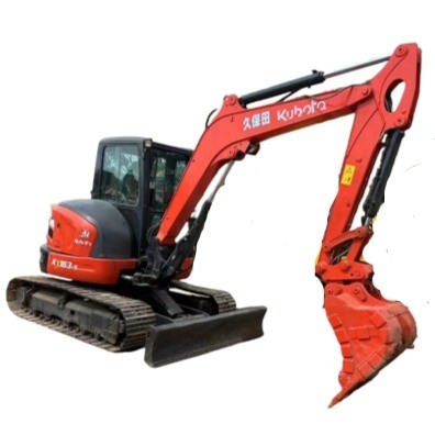 6ton KUBOTA KX163 Excavator with Low Working Hours and Original Japan Hydraulic Pump