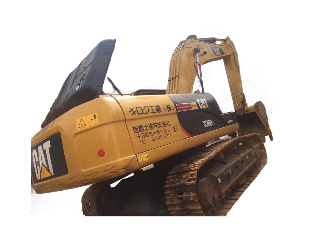 CAT 336D Used Excavator Japan Crawler Machine Original Paint Earth Moving Digger