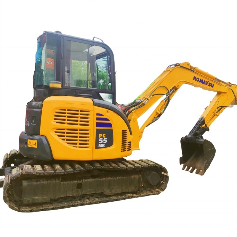 KOMATSU PC55MR Crawler Excavator with Original Japan Engine and Other Hydraulic Pump