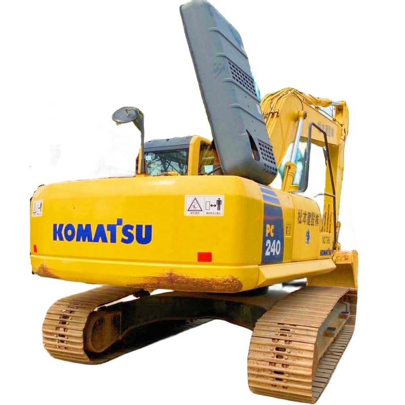 Well-Maintained KOMATSU PC240 Secondhand Excavator with Low Working Hours and 135KW Power