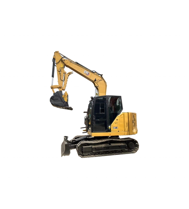 CAT 307.5 7.5ton Mini Crawler Digger from Japan with Hydraulic System and 36KW Power
