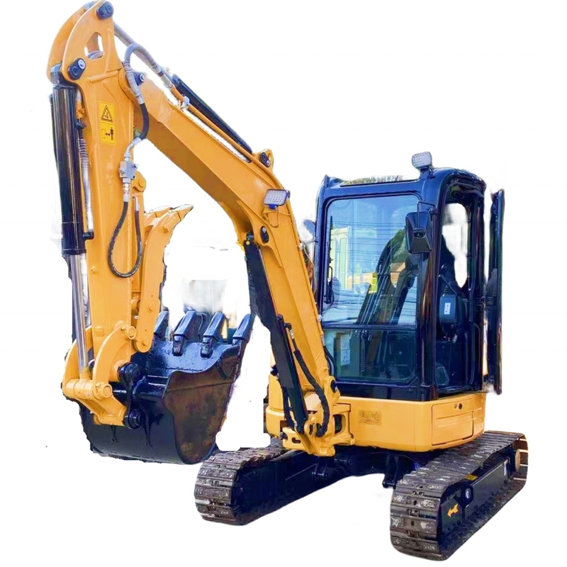 CAT 303.5E Excavator Original Japan 3.5ton Crawler Digger with CAT Hydraulic Cylinder