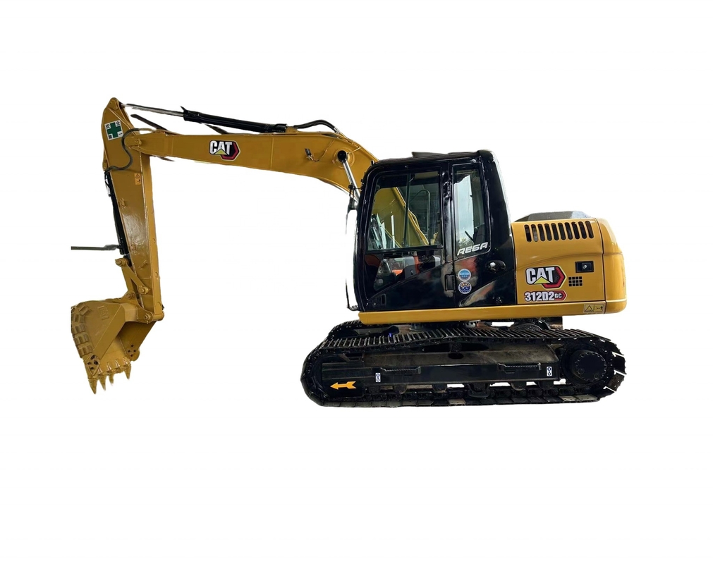 12ton CAT 312D2GC Used Hydraulic Digger with Low Hours and 0.53m3 Bucket Capacity