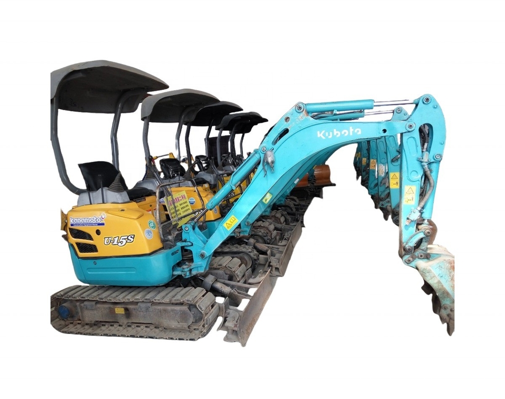 Good Performance Mini Excavator KUBOTA U15S 1.5TON Digger 6ton Original Japan Crawler