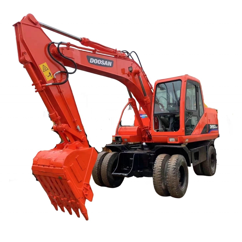 2022 DOOSAN DH150-7 Wheel Excavator with Low Working Hours and Good Performance