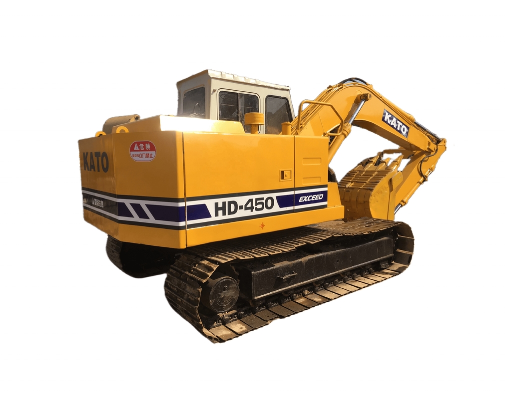 KATO HD-450 Hydraulic Crawler Excavator with Original Color and Construction Machinery