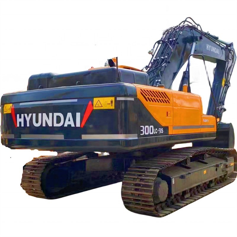 Second-hand Digger Hyundai 300lc-9s Used Excavator with Original Color and Diesel Engine
