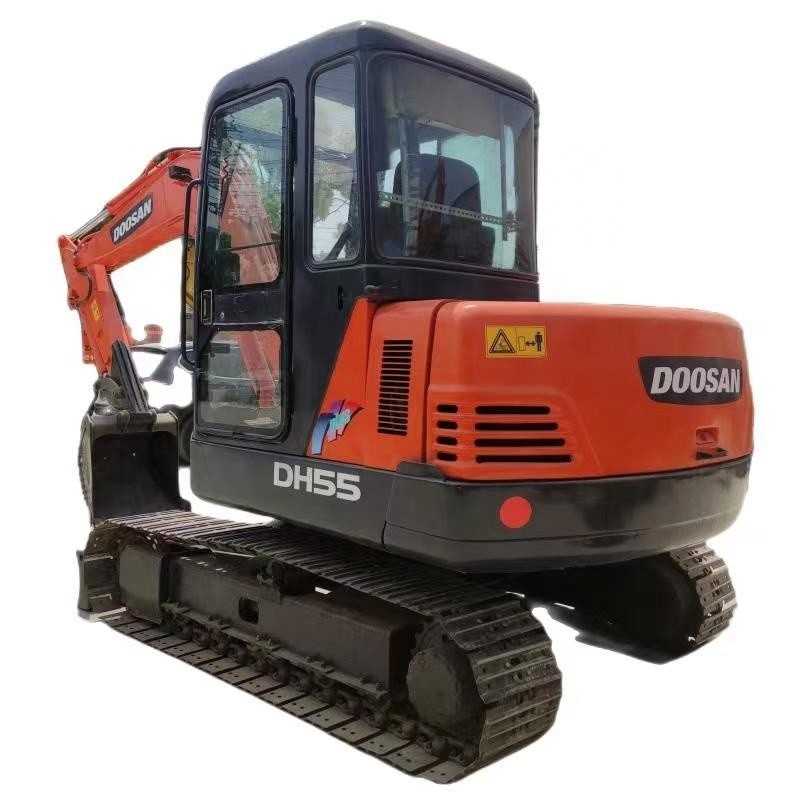 Doosan DH55 Crawler Excavator 5.5 Tons Original Color Used Mini Excavator in Shanghai