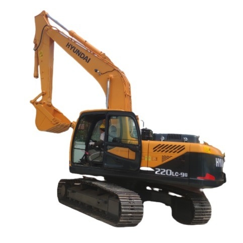 Hydraulic Cylinder Liyuan Used Digger Korea Original Paint Hyundai Excavator 220LC-9S