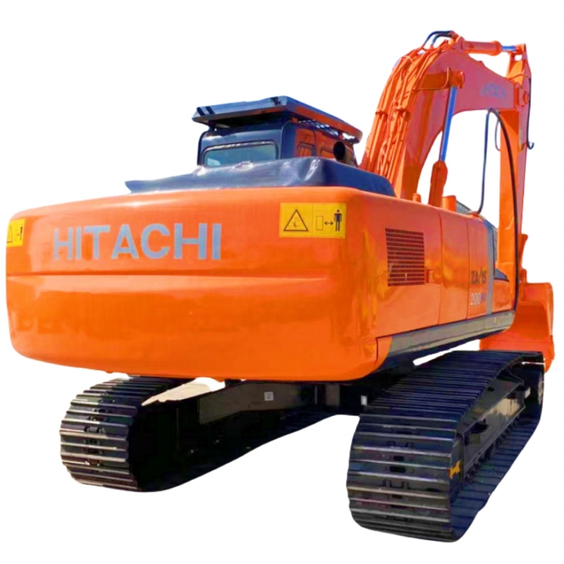 Used crawler Excavator HITACHI ZX200 in excellent working condition 20ton small digger