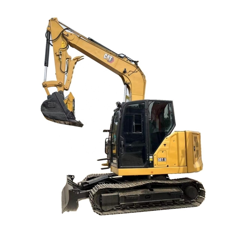 Used Caterpillar 307.5 Mini Excavator from Japan Low Hours and 7500 KG Machine Weight