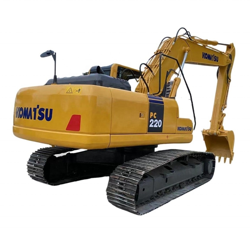 95KW Used Komatsu PC220 Excavator for Construction Digger 22TON Machinery from Japan
