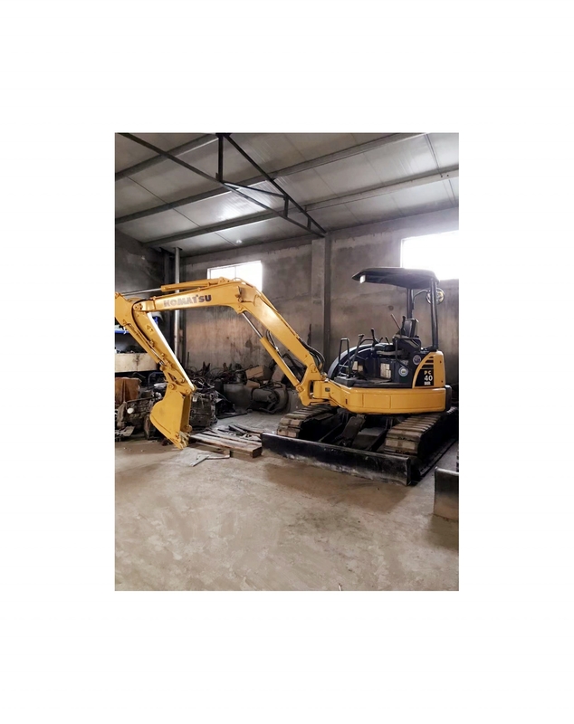 Low Working Hours Used Komatsu PC40 Excavator for Construction Digger 4 Ton Machinery