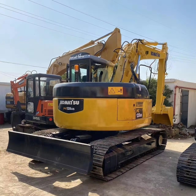 12000 KG Komatsu PC128 Excavator Used Hydraulic Crawler Digger for Heavy Duty Work