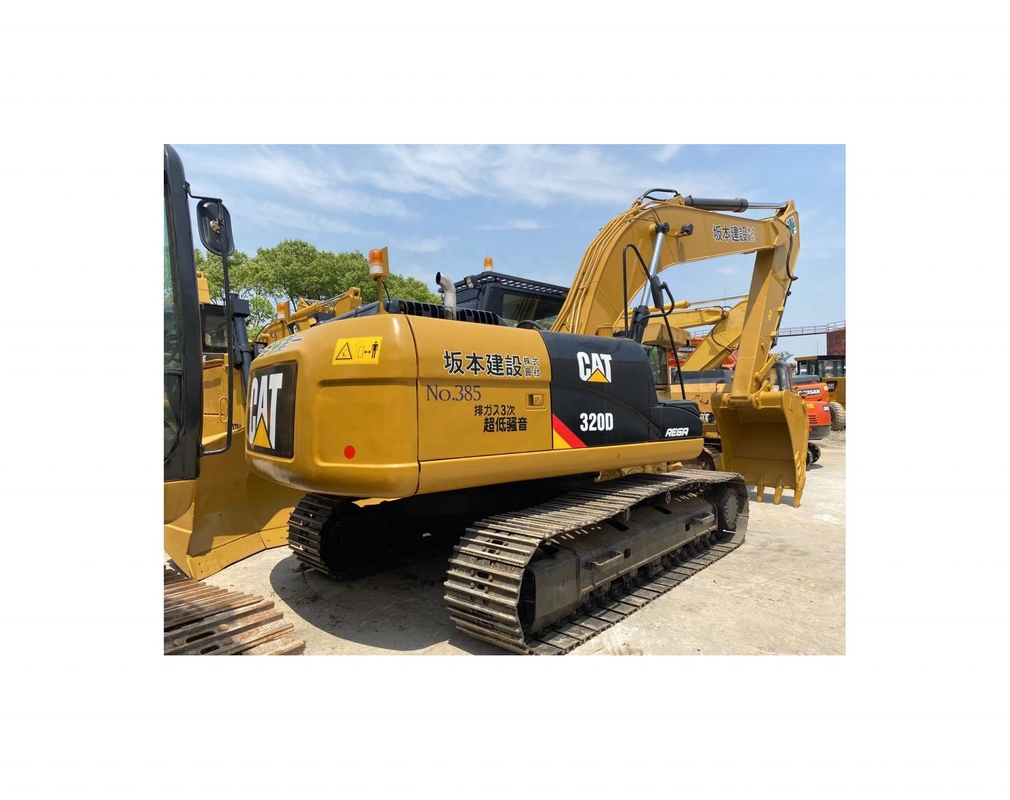 Moving Type Crawler Hydraulic Excavator Cat 320D Digger with Low Hours on Stock