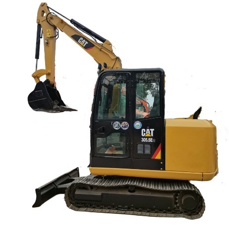 Moving Type Crawler Hydraulic Excavator 2022 Year Caterpillar 305 Small Digger on Stock