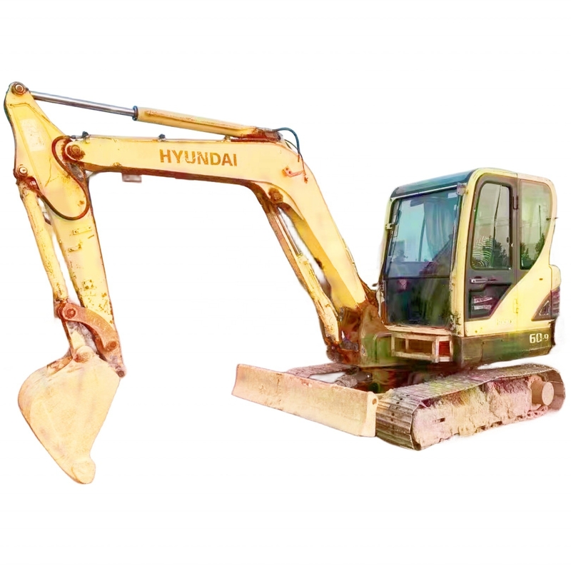 2022 Hyundai 60-9 Excavator and Good Condition Hydraulic Digger with 1m3 Bucket Capacity