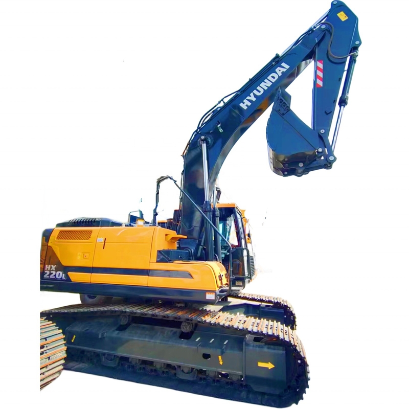 Original Korea Used Hyundai HX220L Excavator Crawler Digger with and Good Condition