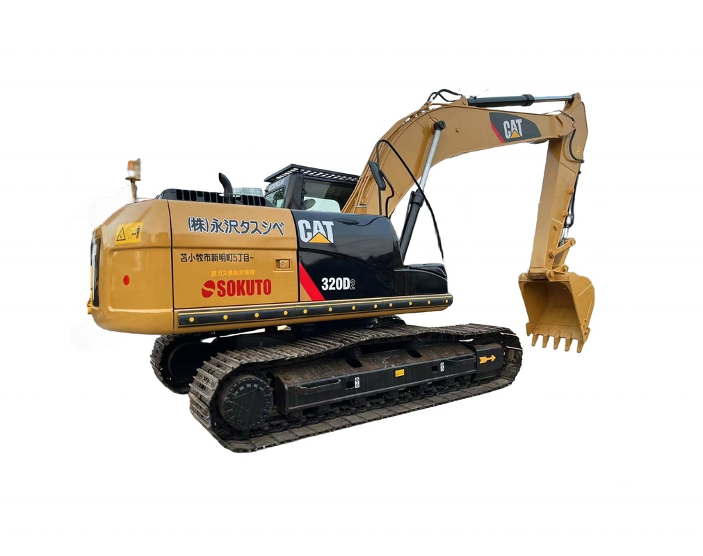57kW Used Japan CAT MINI Crawler Digger 320D2 20ton Excavator Caterpillar 320D2 Excavator