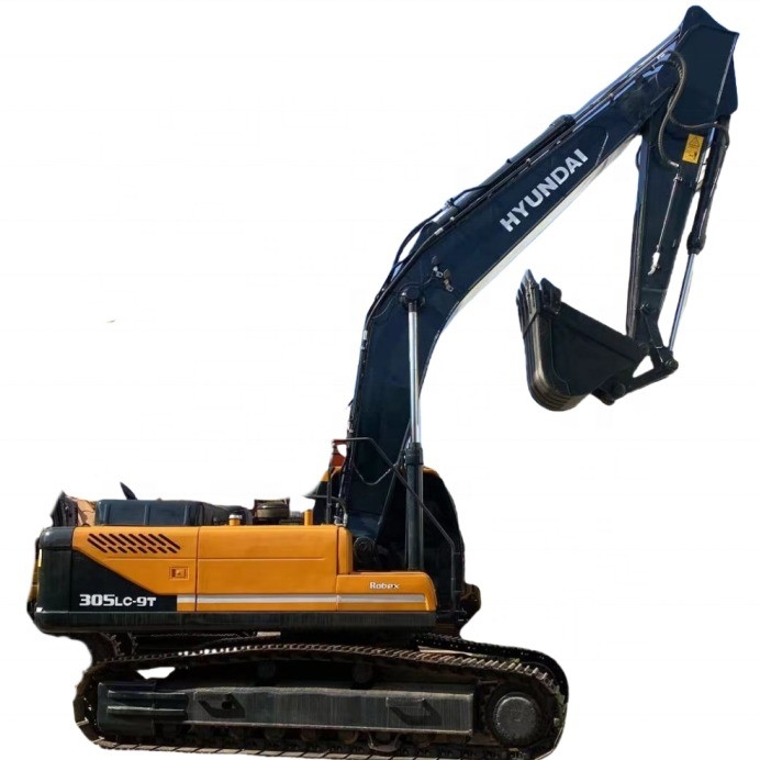 22ton Used Hyundai 305LC Excavator 80% Crawler Machine 127kW Hydraulic Crawler Excavator