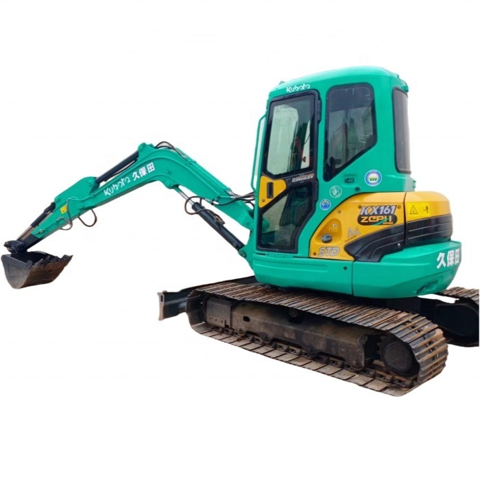 Used Original Japan 5ton Excavator Kubota KX161 with HINO 20kw Engine in Good Condition