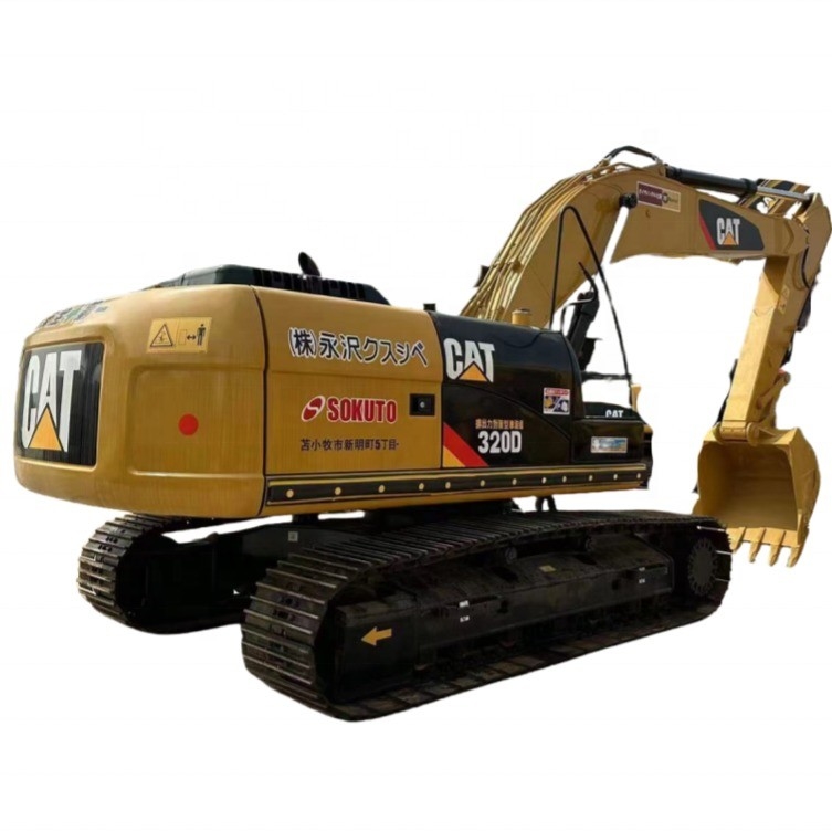 Used Japan Original Paint Caterpillar 320D Mini Small Excavator in Excellent Condition