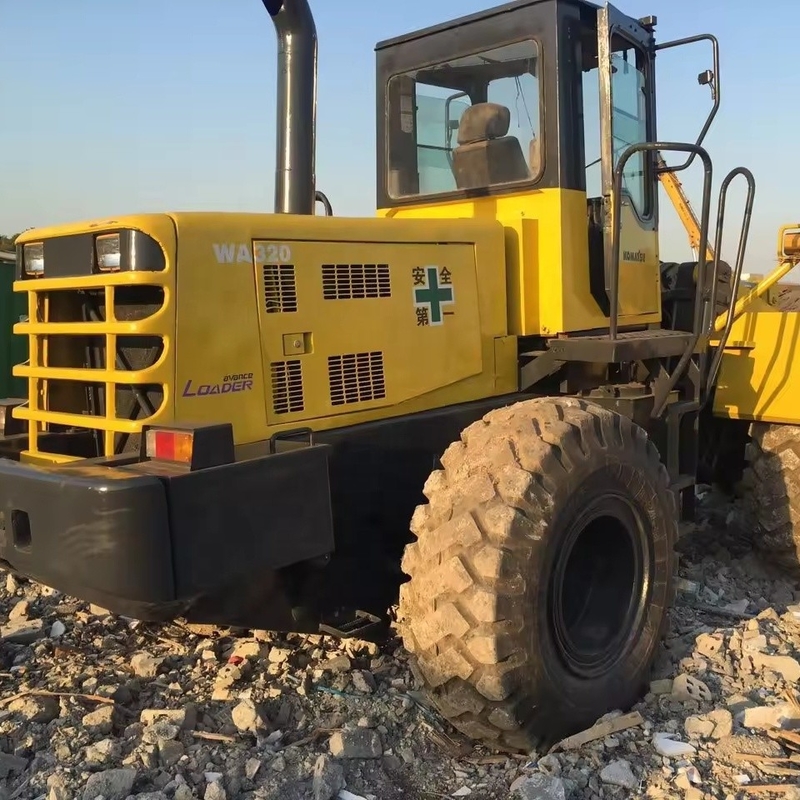 Used Komatsu 20ton Wheel Loader WA320 with Original Engine and Liyuan Hydraulic Pump