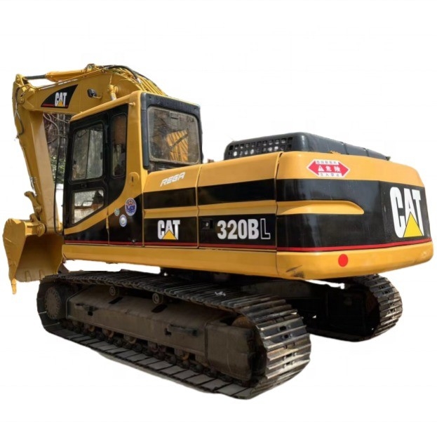 Original Digger 20 ton CAT 320BL Used Excavator With 112kW Power and EPA/CE Certified