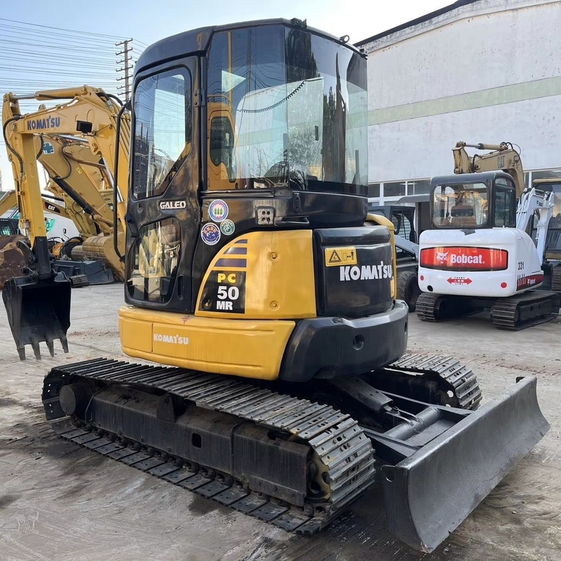 Good Condition Komatsu Excavator PC50 Second Hand Original Color and Crawler-Type