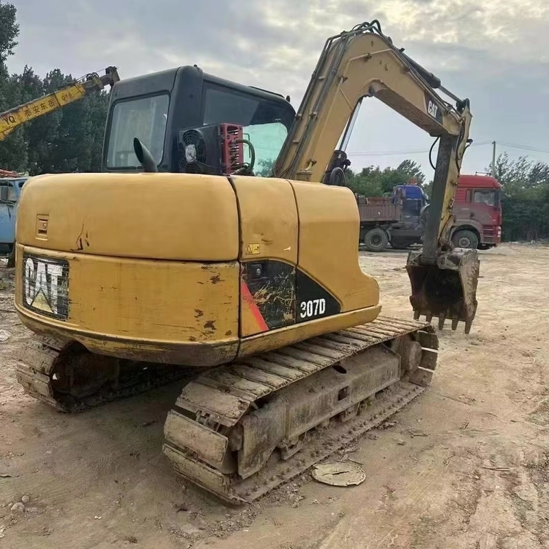 Used Heavy Duty Equipment Cat307D Crawler Excavator from Japan with and Original Paint