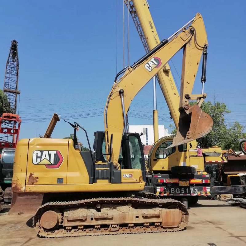 20ton Secondhand Excavator with Crawler Excavator Cat 320GC and 110kw Power in Trade