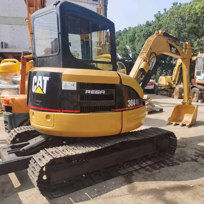 Hydraulic Crawler Excavator Used Cat 304SR Excavator Moving Type