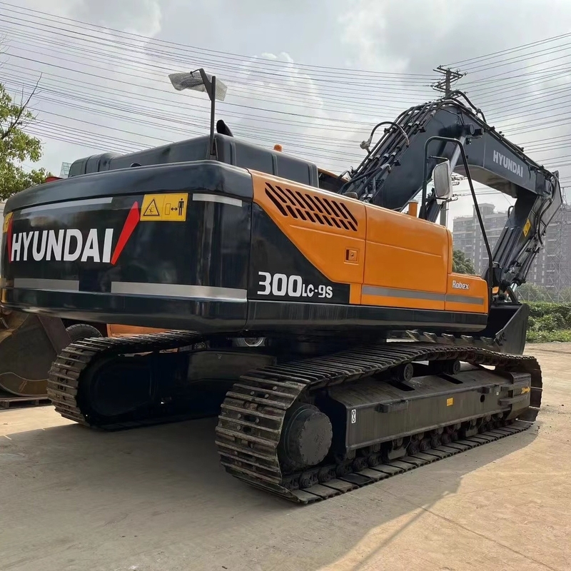 Yellow Hyundai 300LC Used Excavator Korea Original Secondhand Machinery 30 Ton Digger