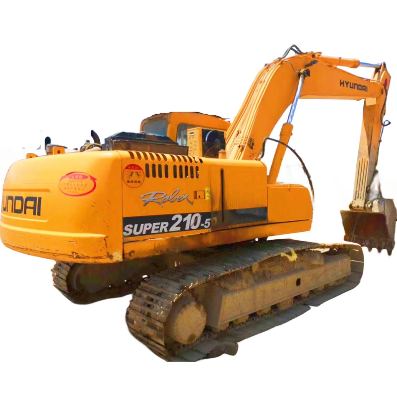 20 Ton Hyundai 210-5 Excavator Second Hand Crawler Excavator with 0.8m3 Bucket Capacity