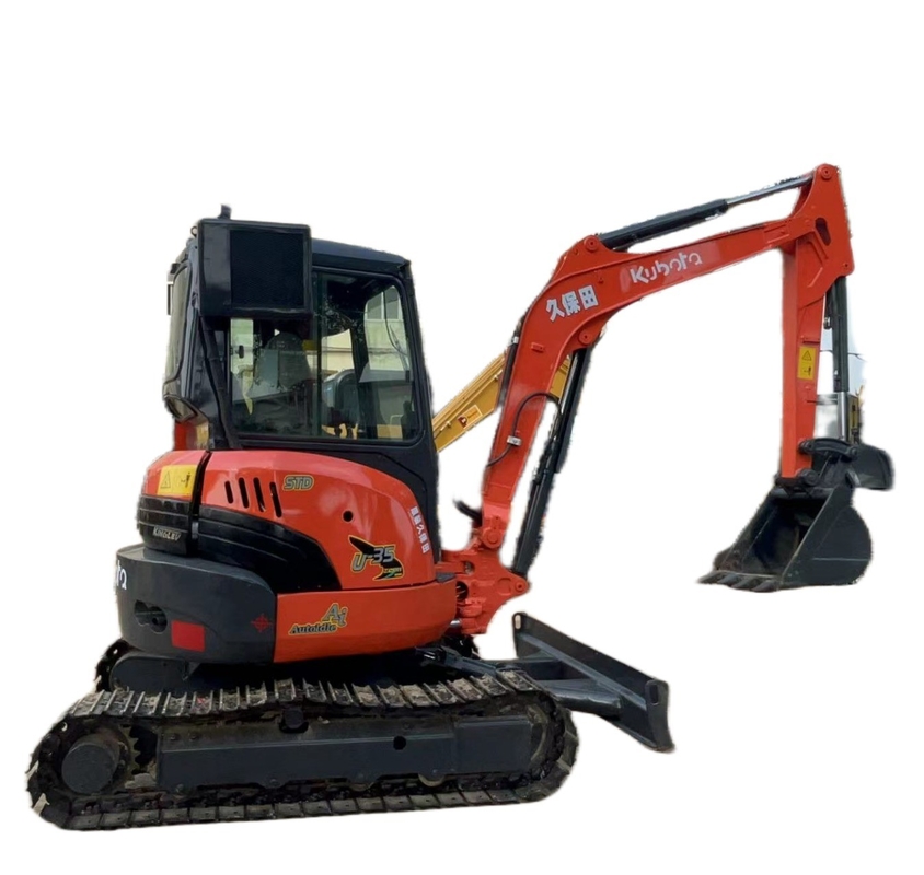 Japanese Original Kubota U35 Digger Hydraulic Backhoe Crawler 3ton Excavator Year 2022
